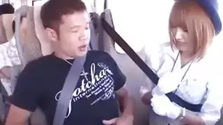 Crazy Japanese Camp Trip with Hot Bus Attendants fucking Passengers