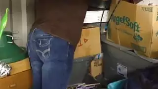 Storage Locker Blowjob POV